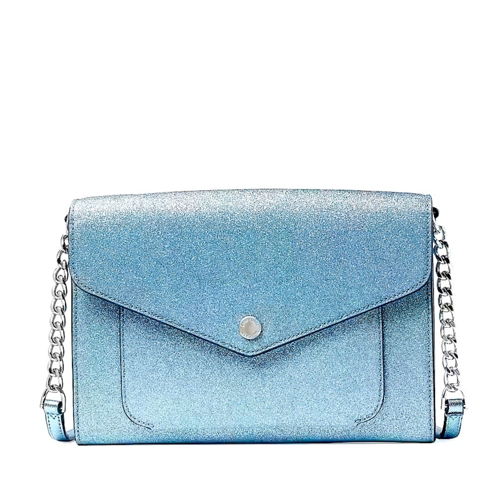 Kate Spade Tinsel Flap Crossbody, Frosty Sky